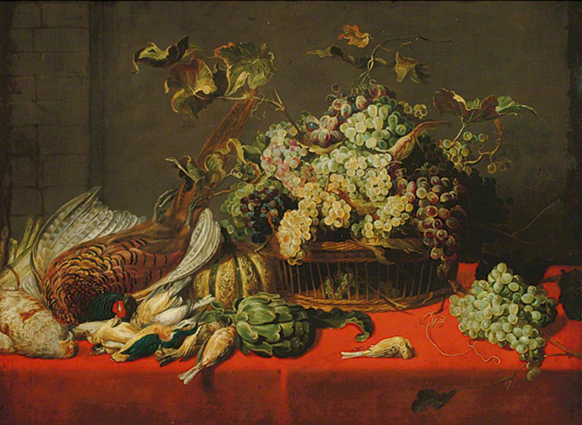 Still Life: Fruit, Vegetables and Game on a Table