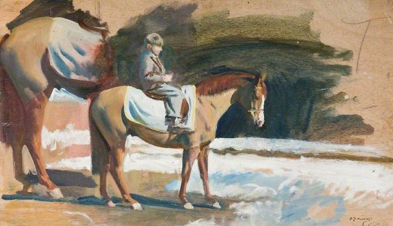 Study of a Lad on a Pony