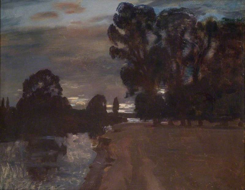 The Stour at Night, Dedham