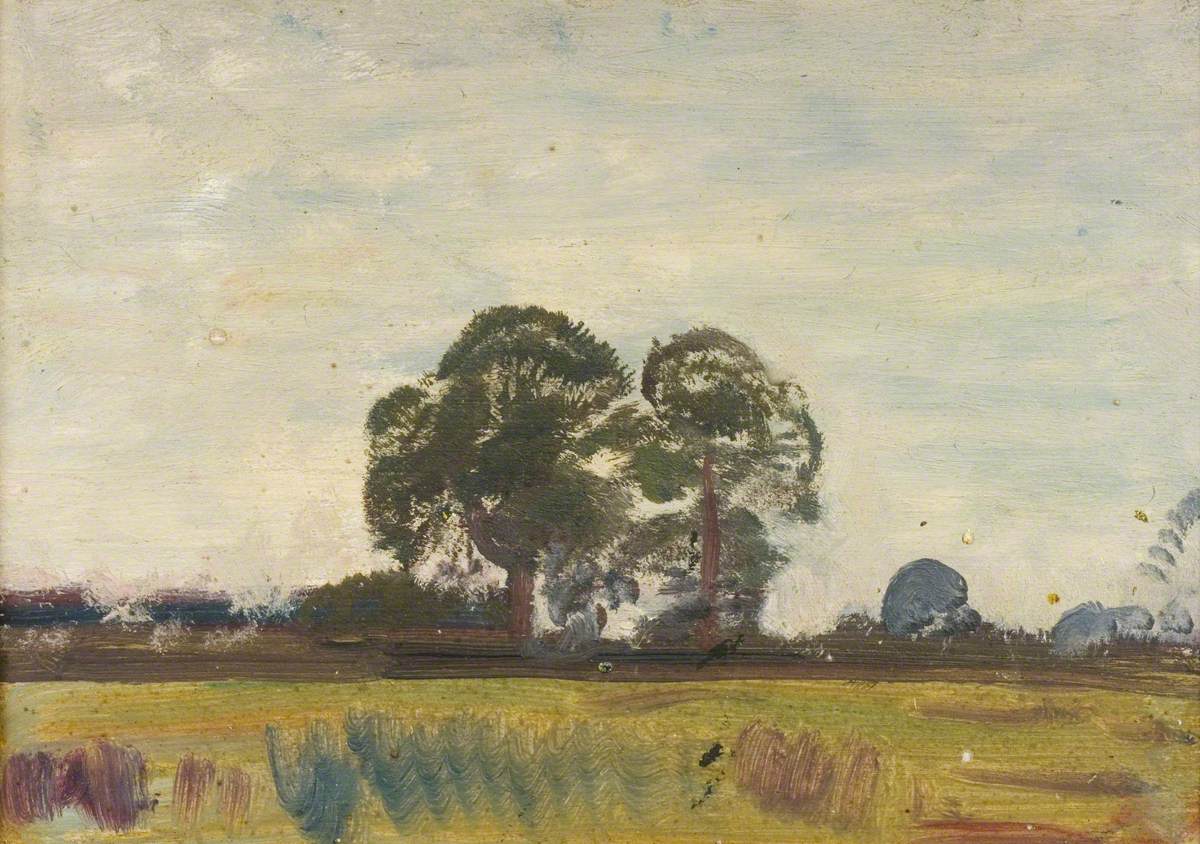 Trees by the Edge of a Field