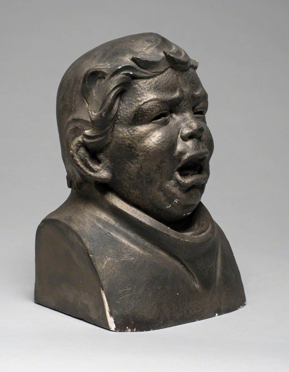 Bust of a Crying Child