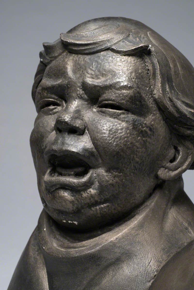 Bust of a Crying Child