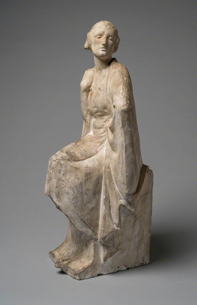 Seated Female Figure