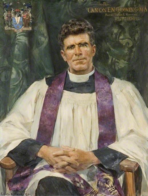 The Reverend Canon E. N. Gowing, MA, Rural Dean and Vicar of Prittlewell