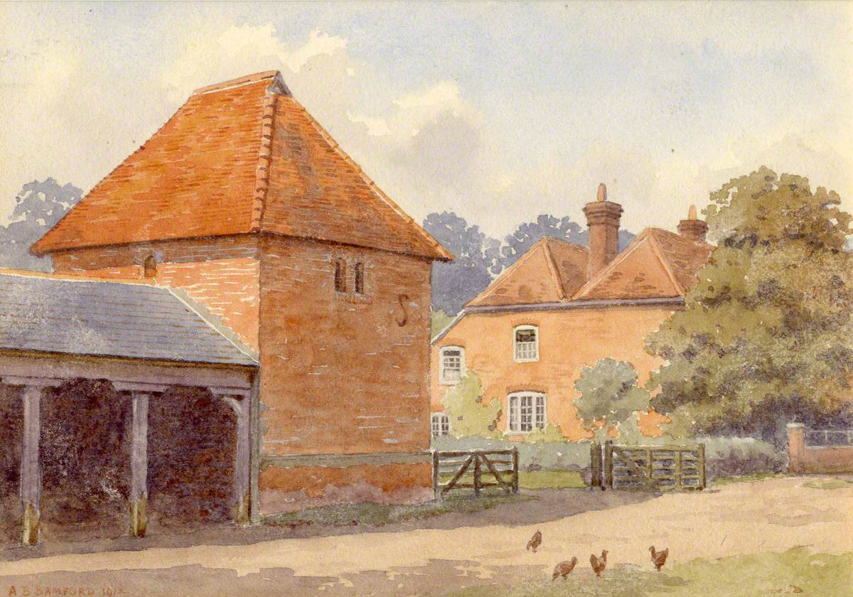The Old Dovecote, Peacocks, Margaretting