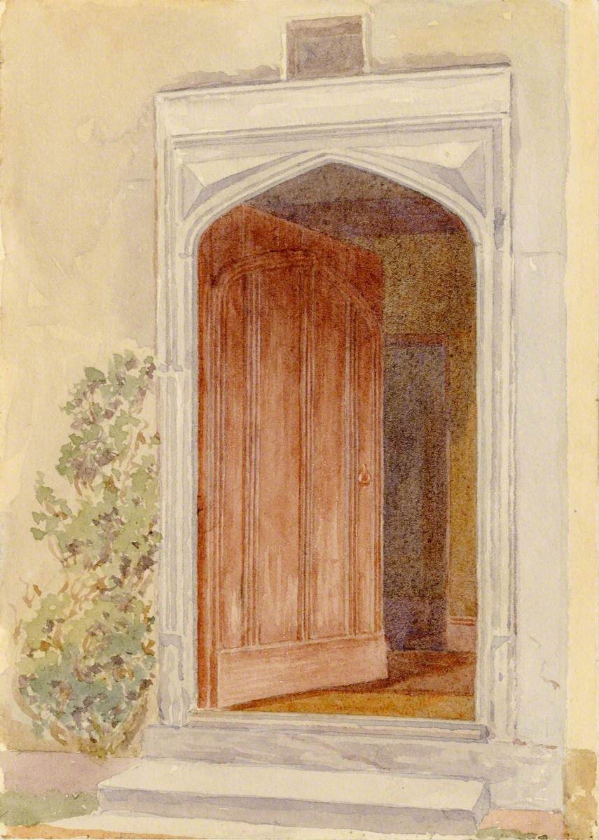 Tudor Doorway, Mays Farm, Sandon