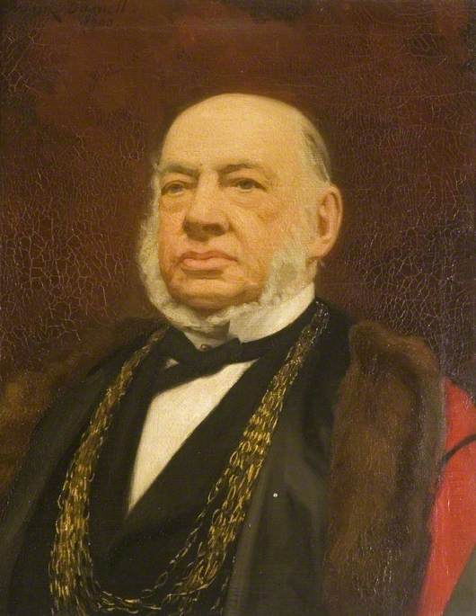 Alderman John Kent (1805–1896), Mayor (1879) | Art UK