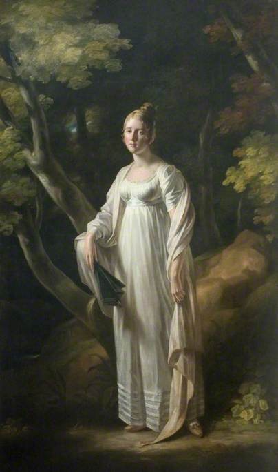 Marriage Portrait of Julia Hanson, née Halls