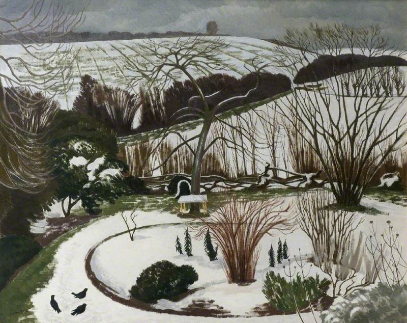 The Garden in Winter
