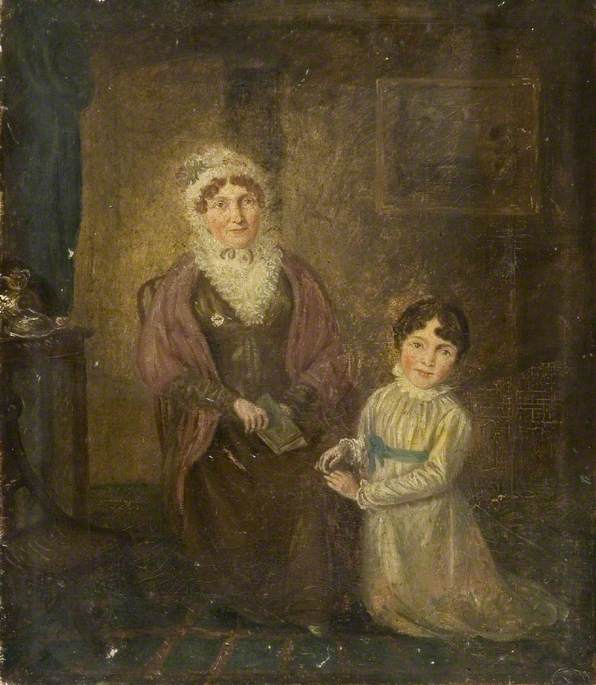 Old Woman and Child