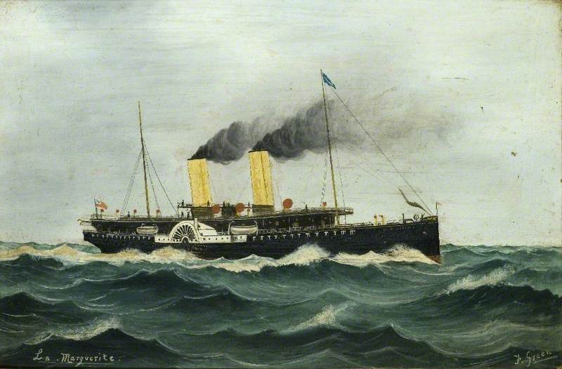 Paddle Steamer 'La Marguerite'