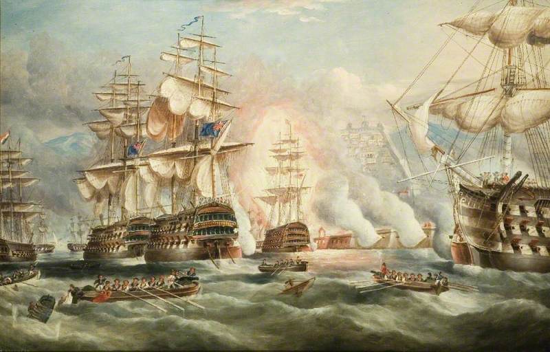 The Bombardment of Algiers, 27 August 1816