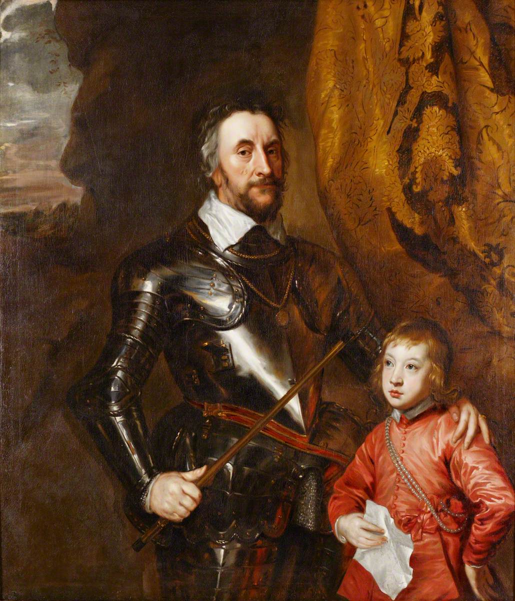 Thomas Howard, 2nd Earl of Arundel and Surrey (1585–1646), Patron of Art and Collector, with His Grandson