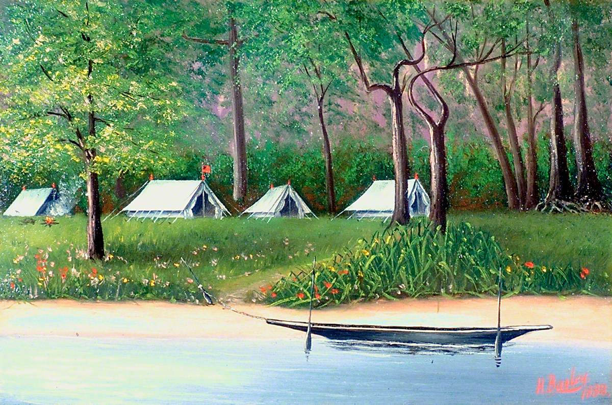 Camp by a River