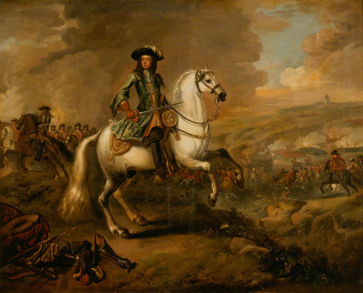 King William III (1650–1702) at the Battle of the Boyne