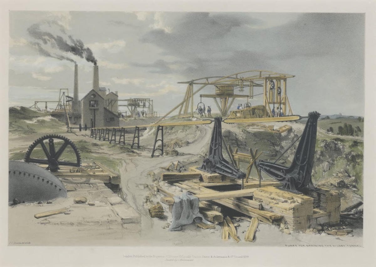 Pumps for Draining the Kilsby Tunnel