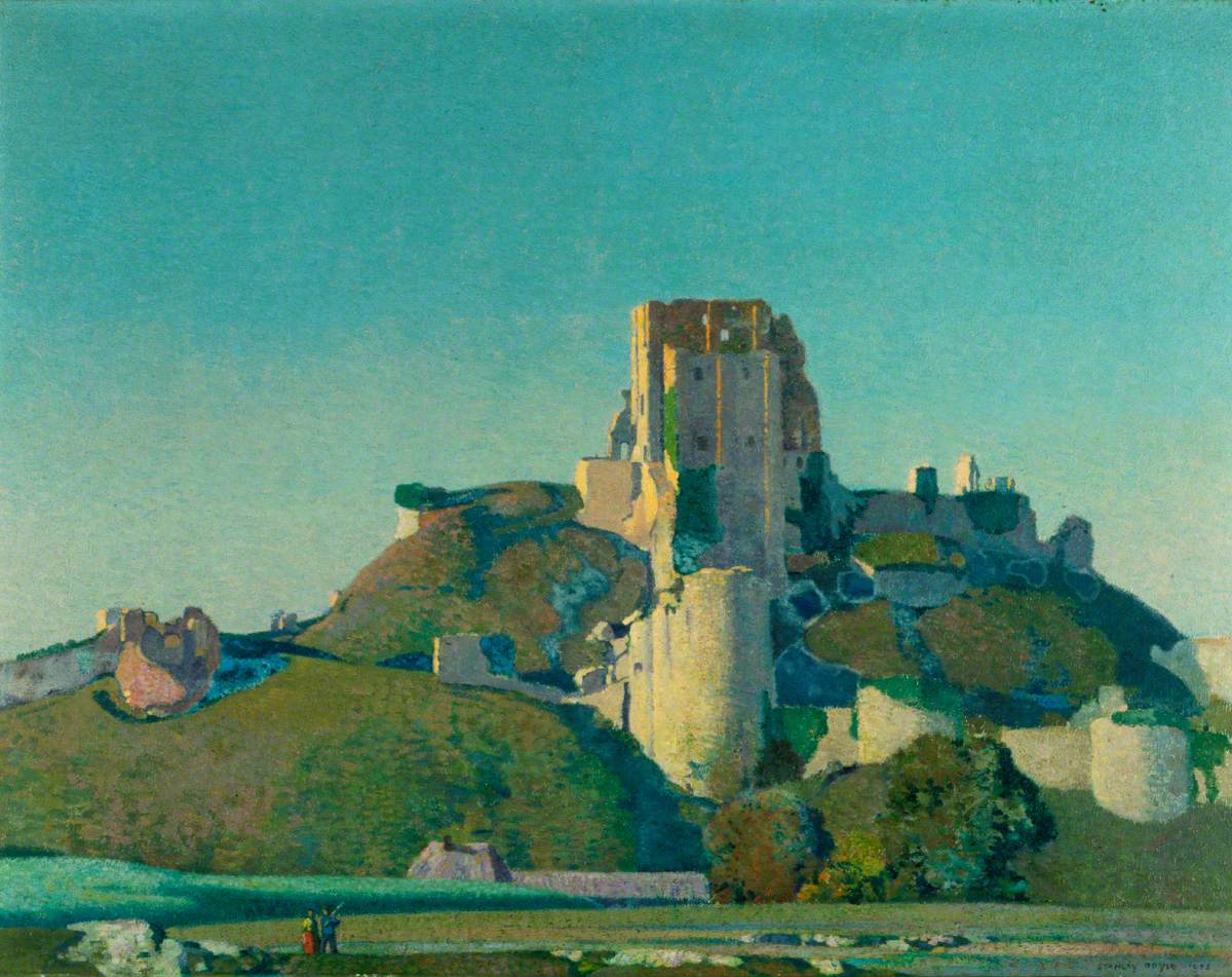 Evening Light, Corfe Castle