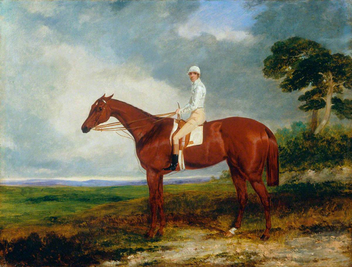 1844 Oaks Winner 'Princess', with Jockey