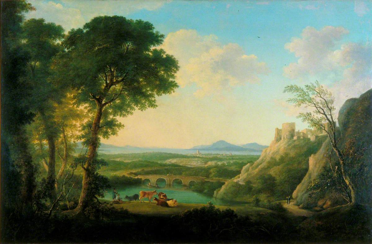 Capriccio Landscape with Harlech Castle