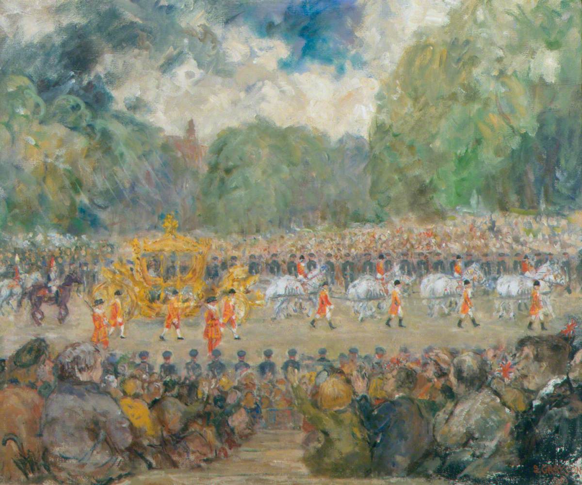 The Coronation Procession, Hyde Park