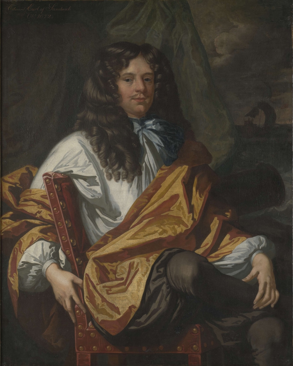 Edward Montagu, 1st Earl of Sandwich (16251672), Admiral Art UK