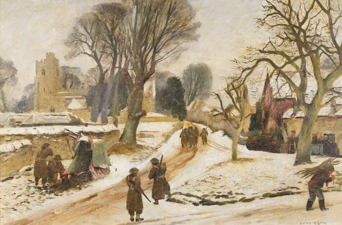 Village of Dinton, January 1941