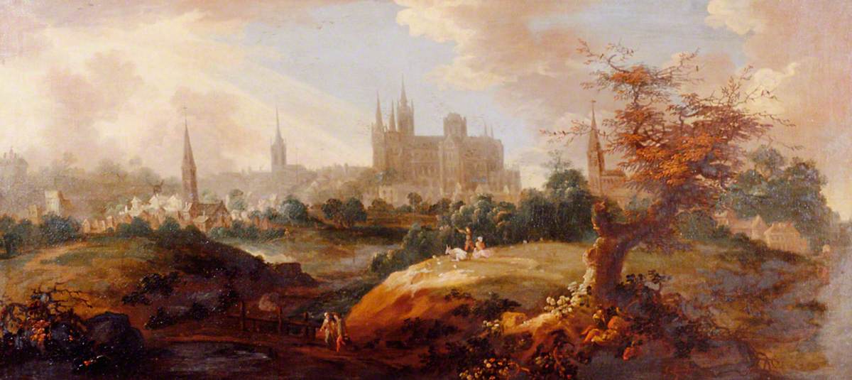 View of Peterborough from the South