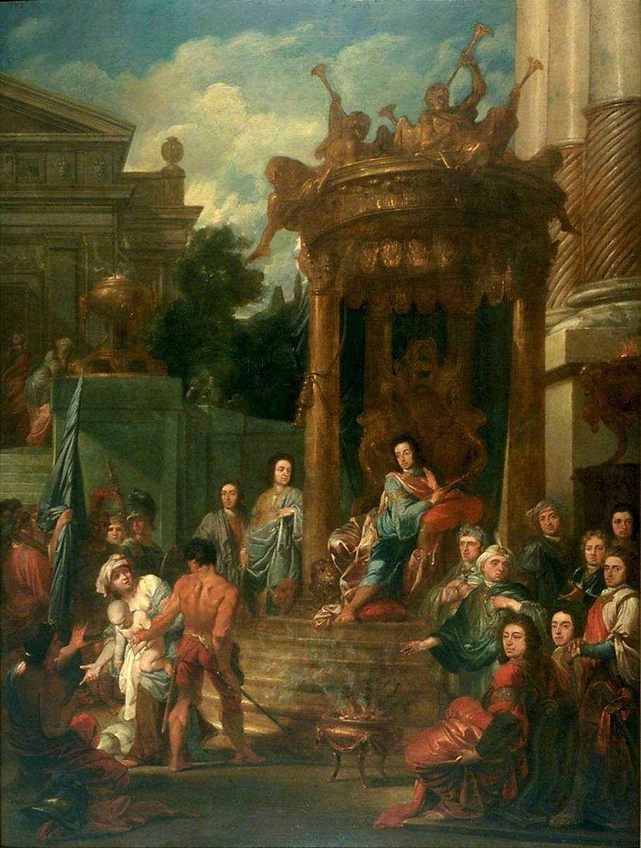 King William III (1650–1702) as Solomon