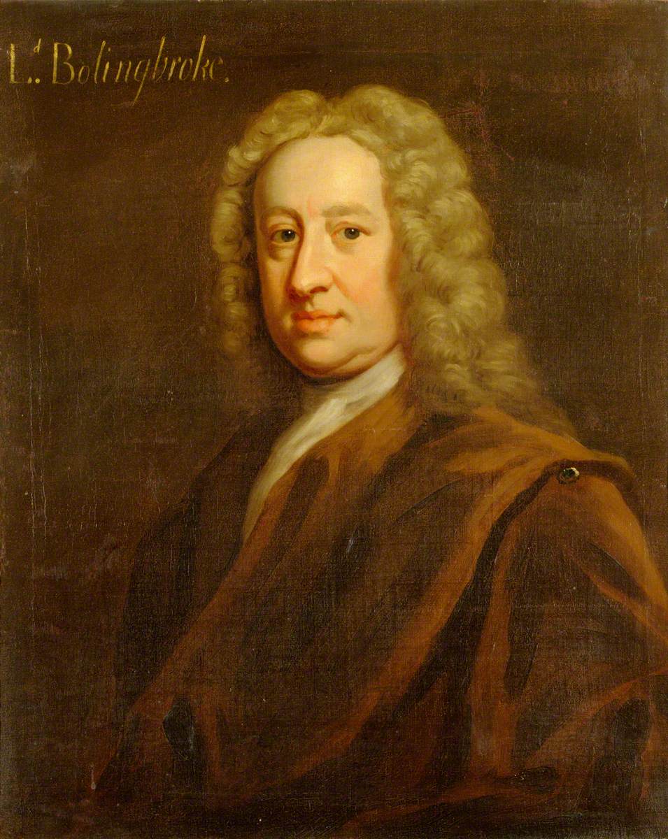 Henry St John, 1st Viscount Bolingbroke (1678–1751), Politician, Diplomatist and Author