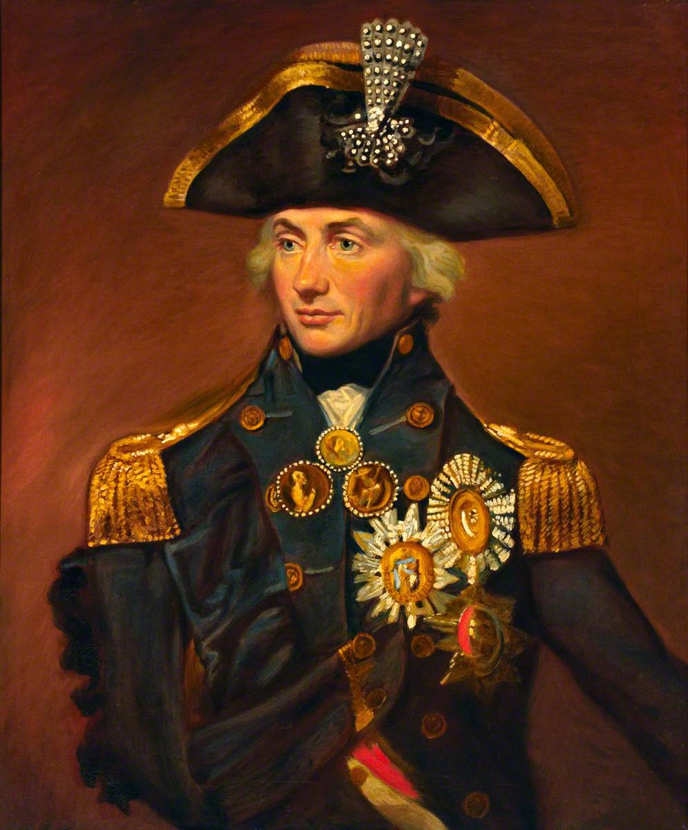 Rear Admiral Sir Horatio Nelson (1758–1805)