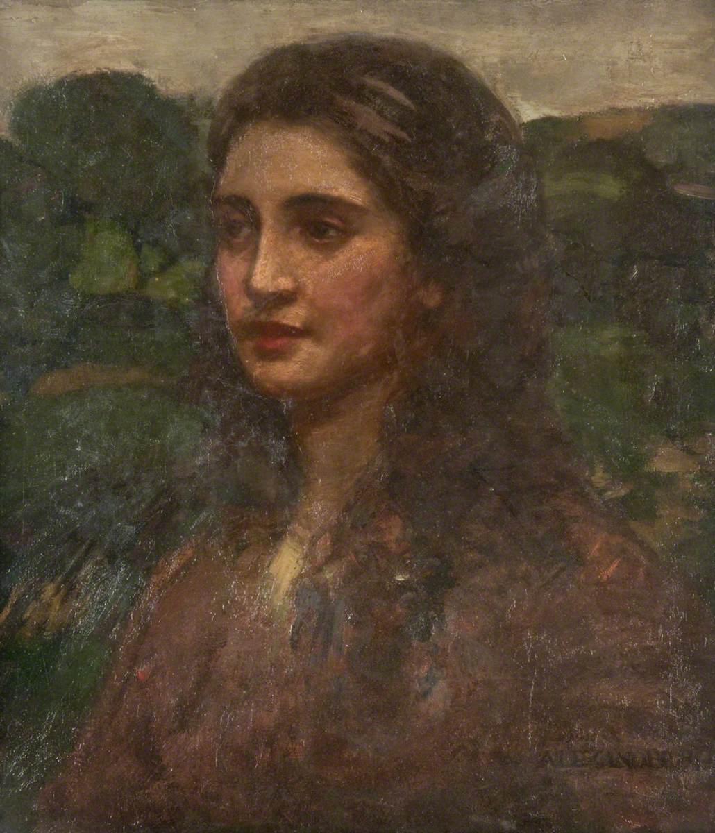 Head of a Young Girl