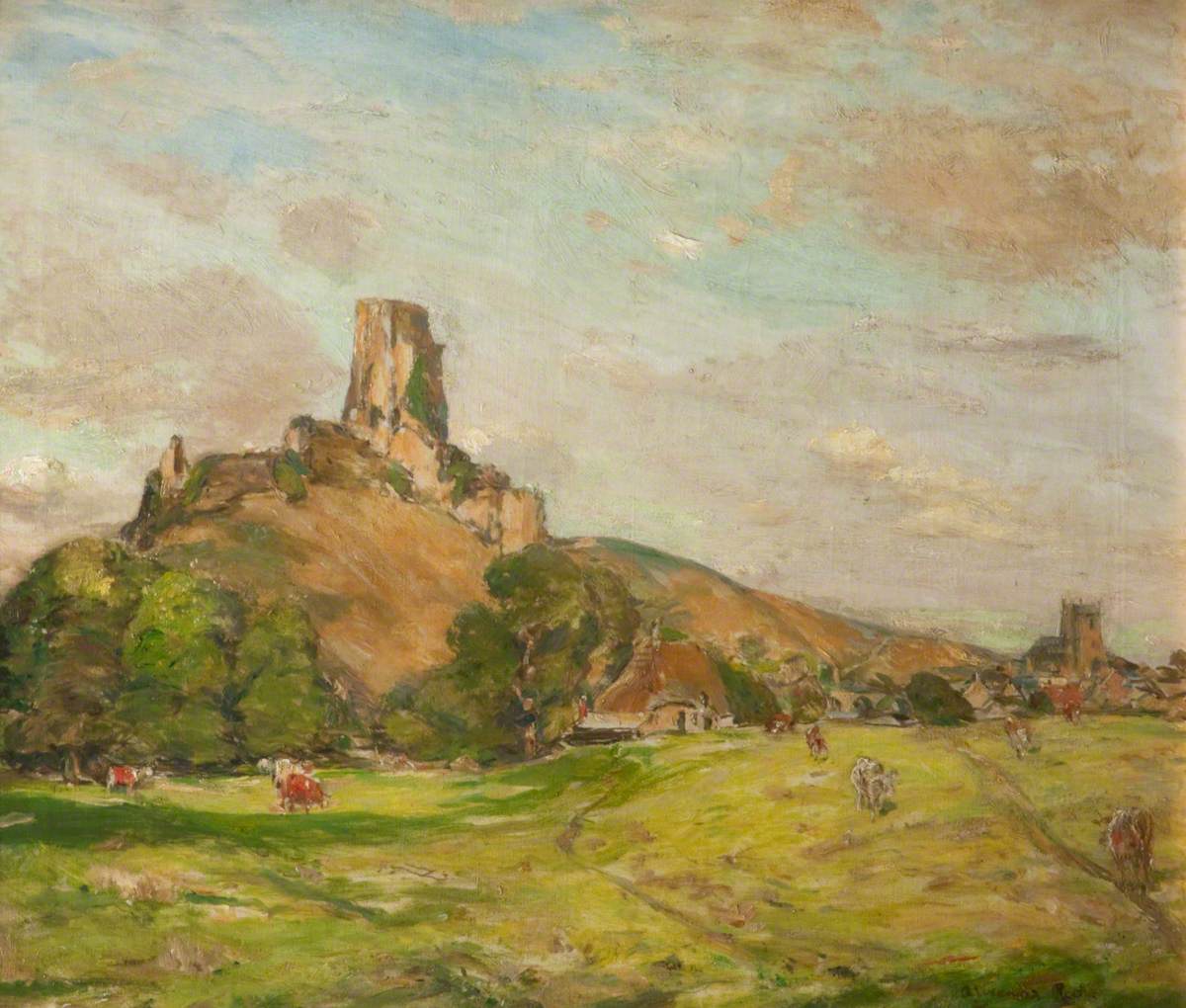 Corfe Castle Art UK