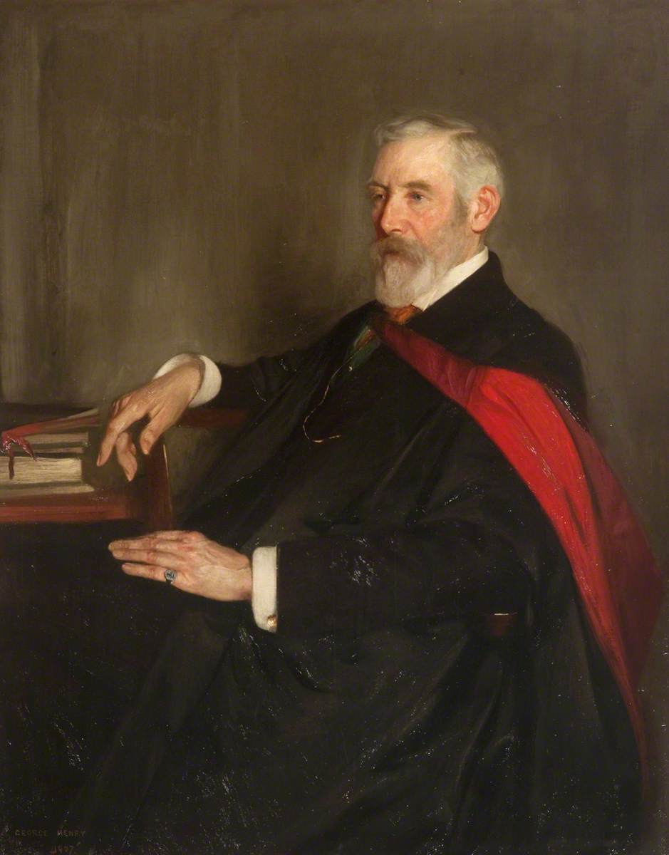 Professor George Gilbert Ramsay (1839–1921), Professor of Humanity at the University of Glasgow