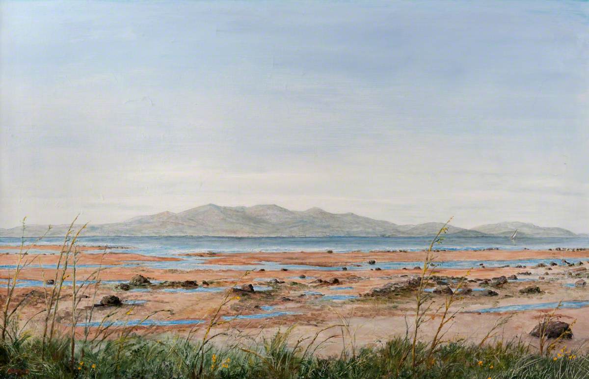 Coastal Scene (Arran from Ayrshire)