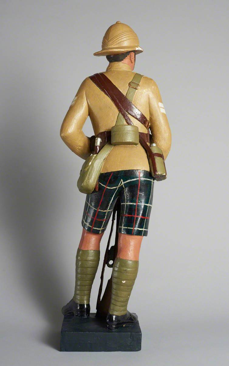 Private of the 74th Highlanders, East India Dress, Late Eighteenth Century