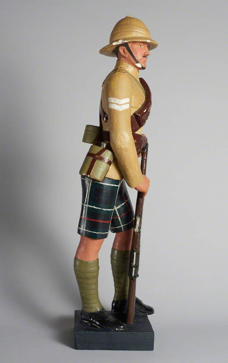 Private of the 74th Highlanders, East India Dress, Late Eighteenth Century