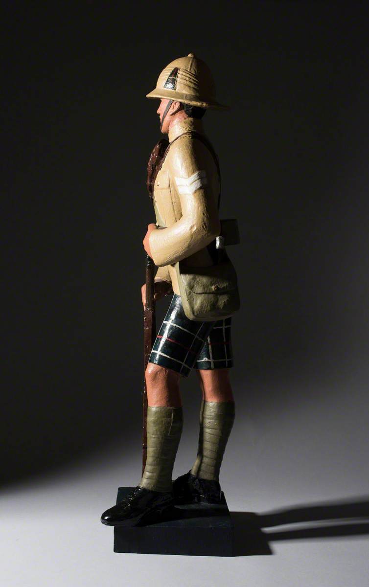 Private of the 74th Highlanders, East India Dress, Late Eighteenth Century