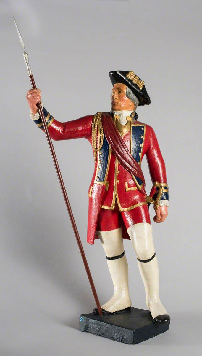 Officer of the Royal Scots Fusiliers, 1730