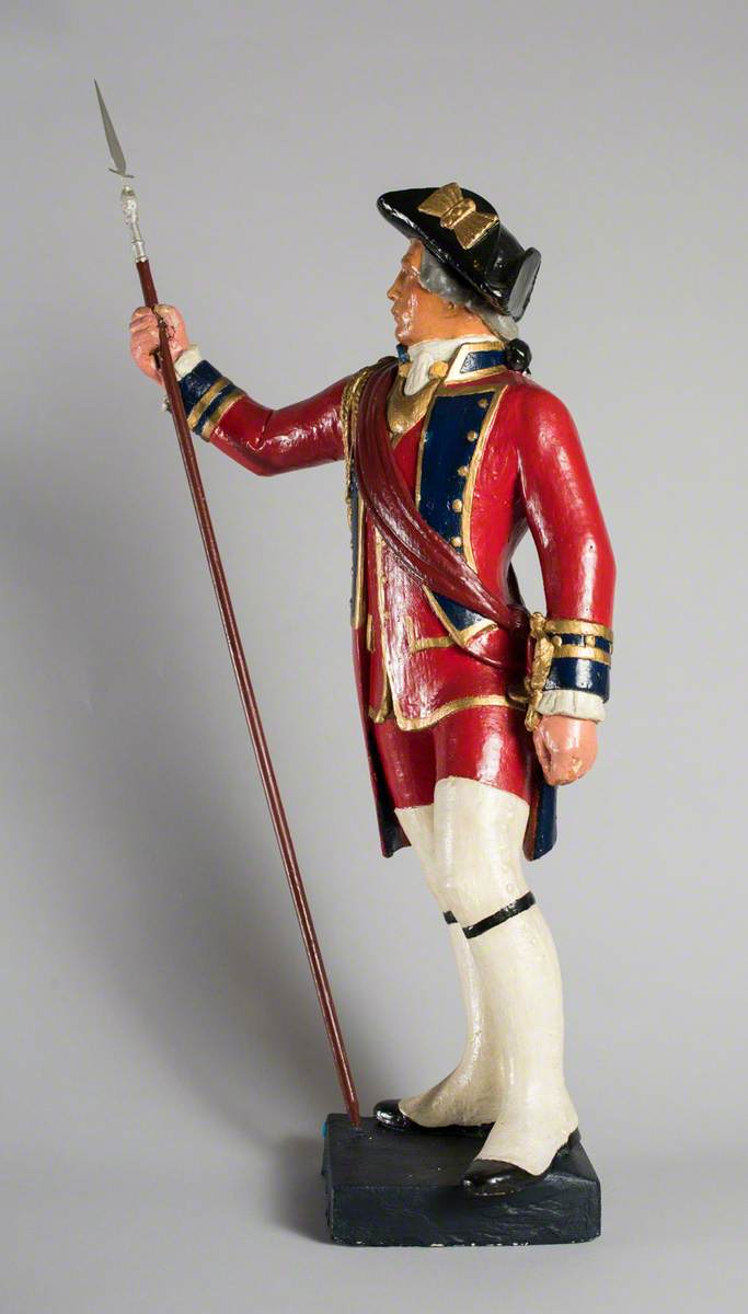 Officer of the Royal Scots Fusiliers, 1730