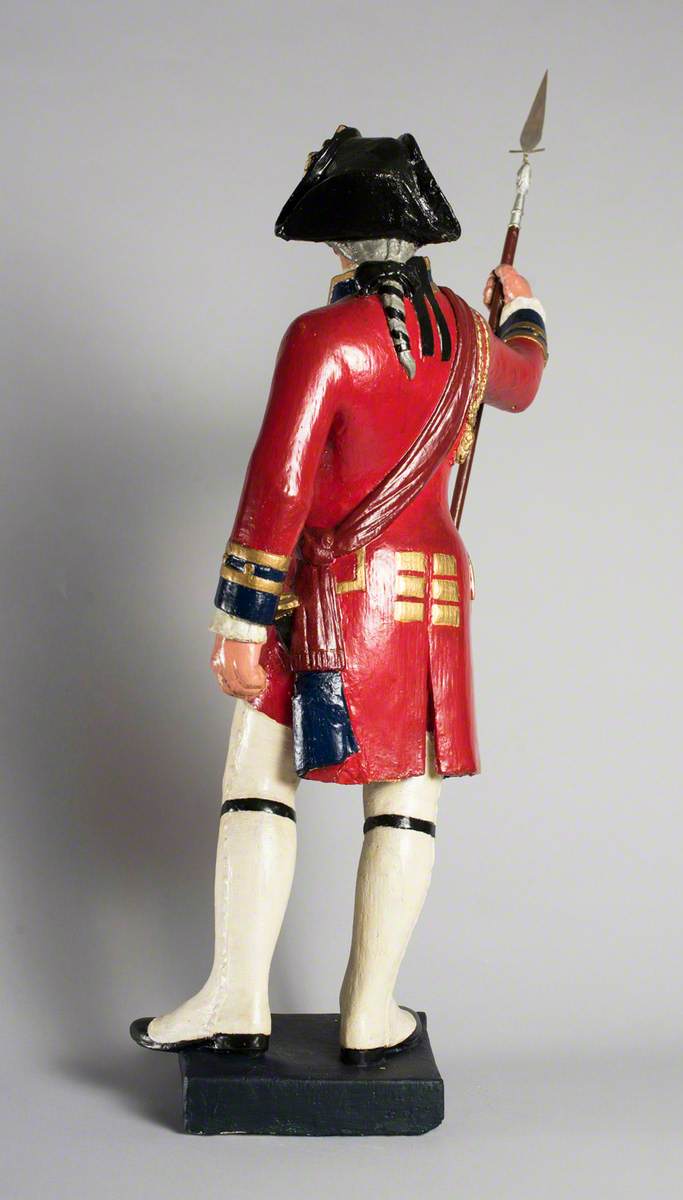 Officer of the Royal Scots Fusiliers, 1730