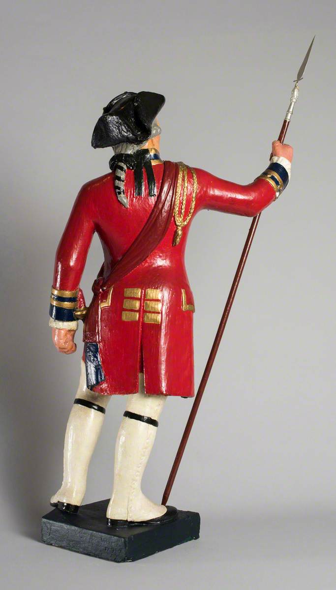 Officer of the Royal Scots Fusiliers, 1730