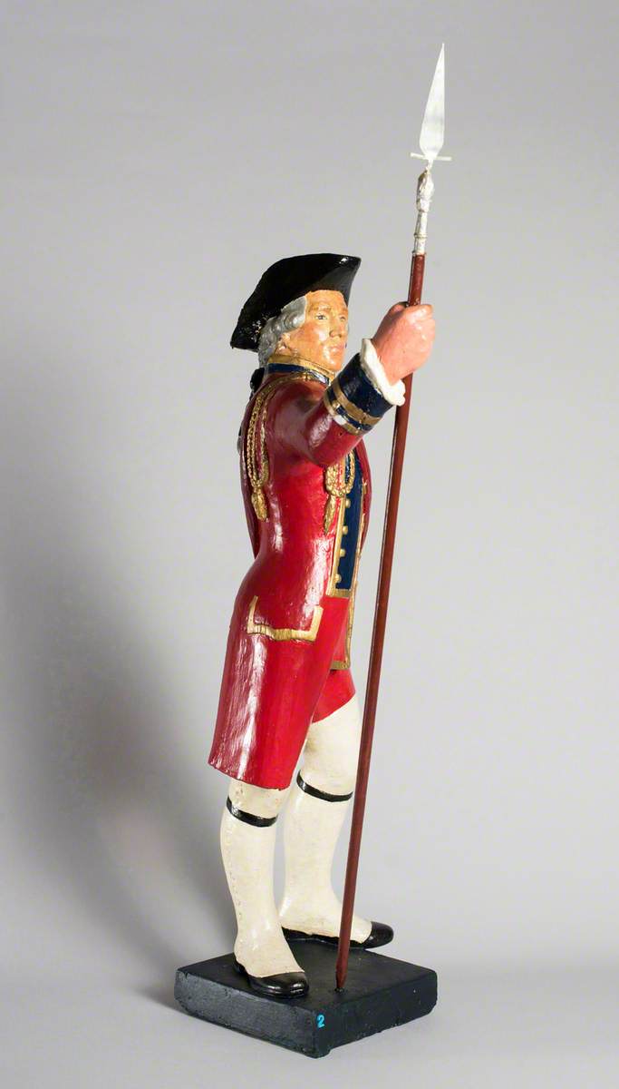 Officer of the Royal Scots Fusiliers, 1730