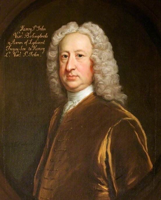 Henry St John (1678–1751), 1st Viscount Bolingbroke, Baron St John of Lydiard Tregoze