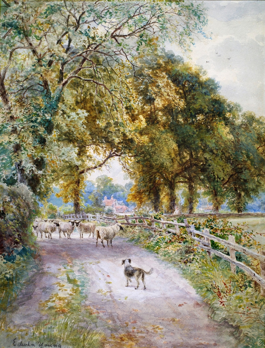 Farm Road from Stratford Bridge under Old Sarum