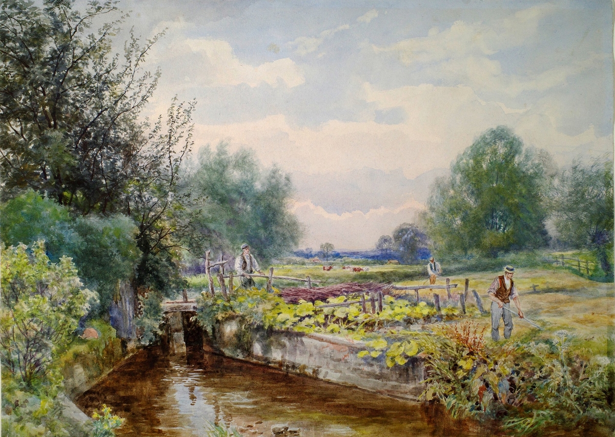 Landscape with Watermeadows, Wiltshire