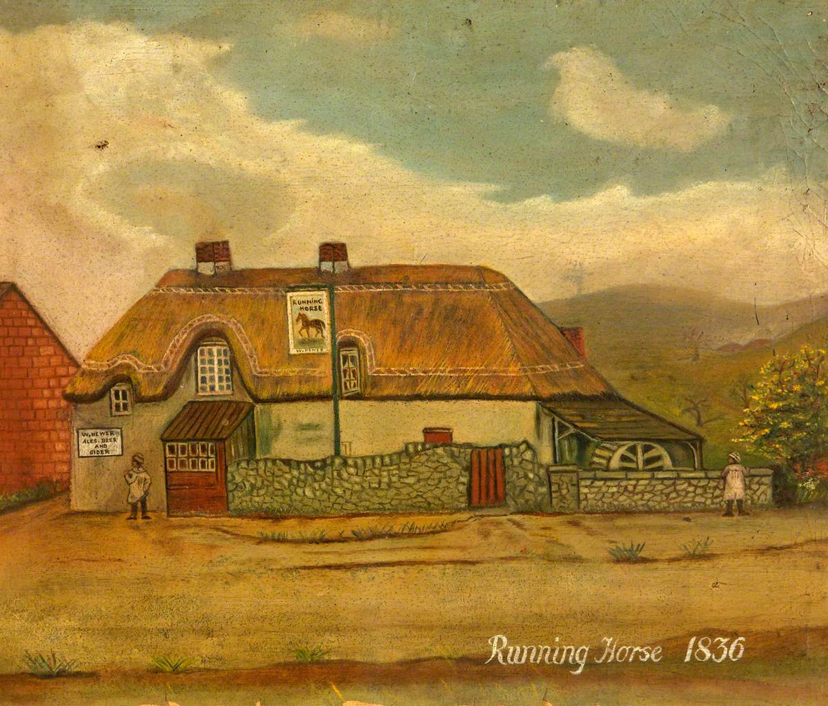 'Running Horse' Inn, 1836