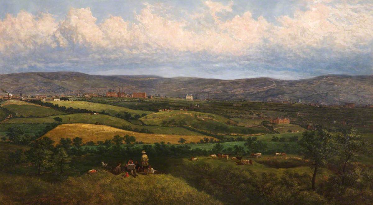 Crompton from Tandle Hills, Royton, Lancashire