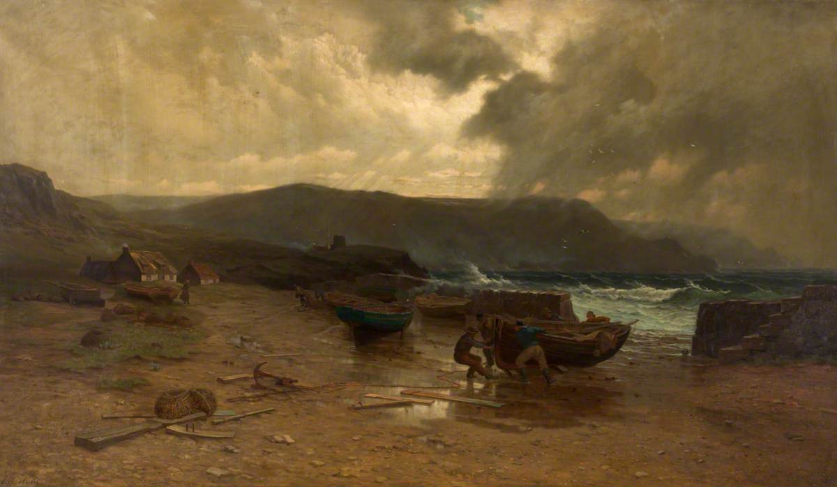Squally Weather, Coast of Guernsey