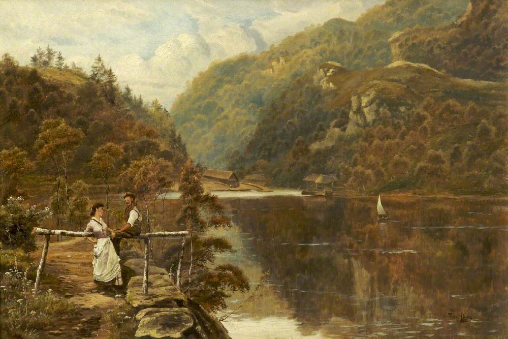 The Boat Pier, Loch Katrine, Stirling