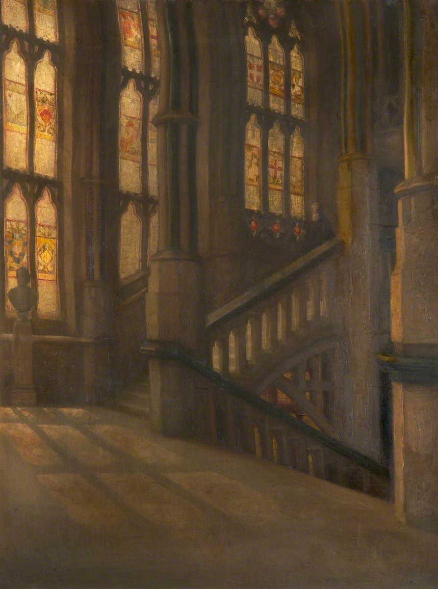 Interior of the Town Hall, Rochdale, Lancashire